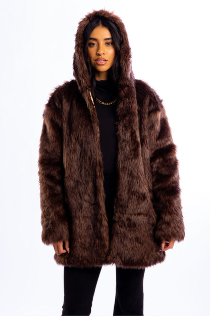 The Paris Kingpin | Faux Fur Coat