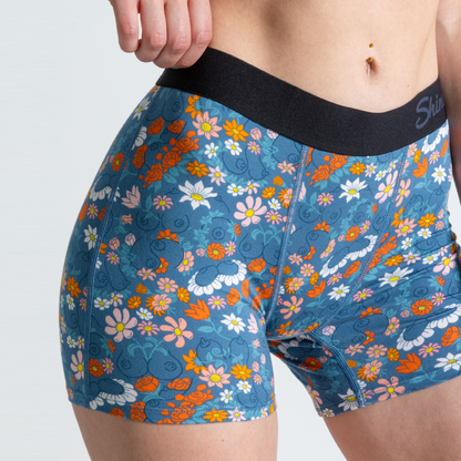 The Gardening Nips | Busty Floral Women’s Boxers