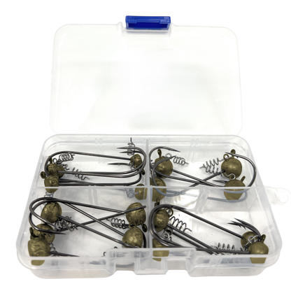 Reaction Tackle Lead Stand-Up Shaky Head Jigs (10 pack)