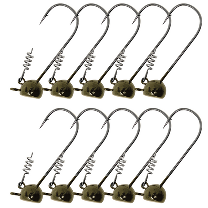 Reaction Tackle Lead Stand-Up Shaky Head Jigs (10 pack)