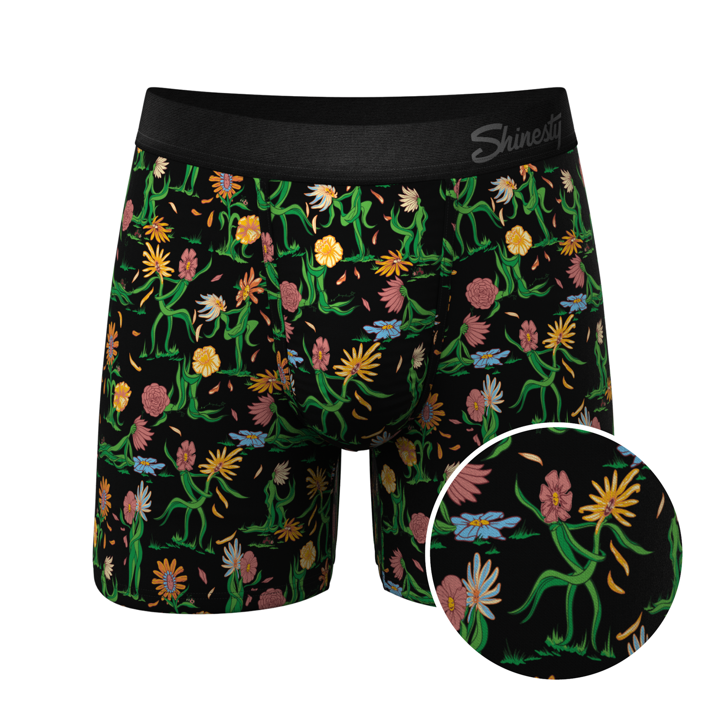 The Garden Of Breedin | Flower Print Ball Hammock® Pouch Underwear