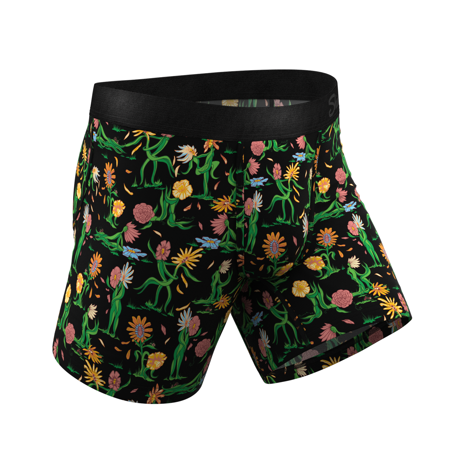 The Garden Of Breedin | Flower Print Ball Hammock® Pouch Underwear