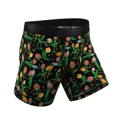 The Garden Of Breedin | Flower Print Ball Hammock® Pouch Underwear