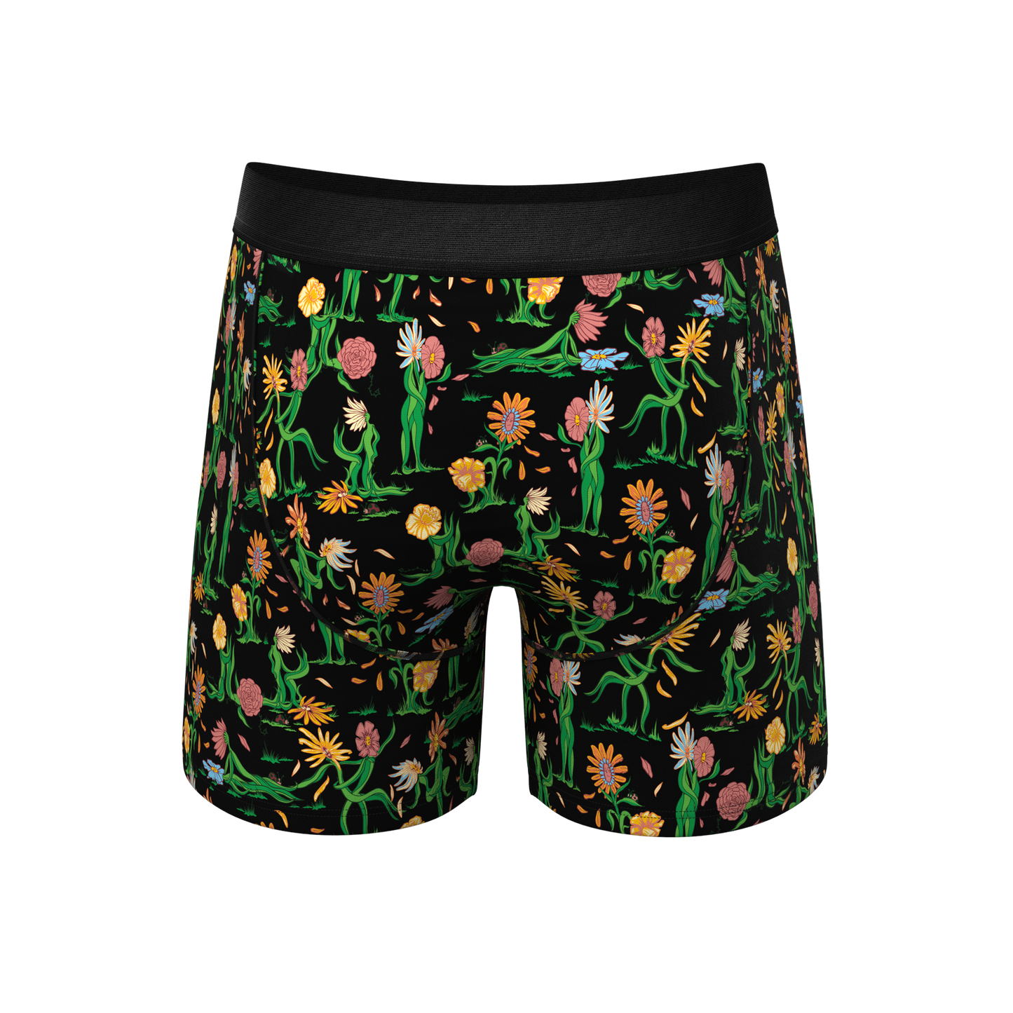 The Garden Of Breedin | Flower Print Ball Hammock® Pouch Underwear