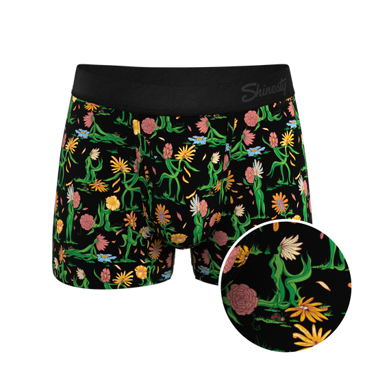 The Garden Of Breedin | Flower Print Ball Hammock® Pouch Trunks Underwear