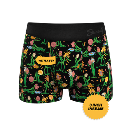 The Garden Of Breedin | Flower Print Ball Hammock® Pouch Trunks Underwear