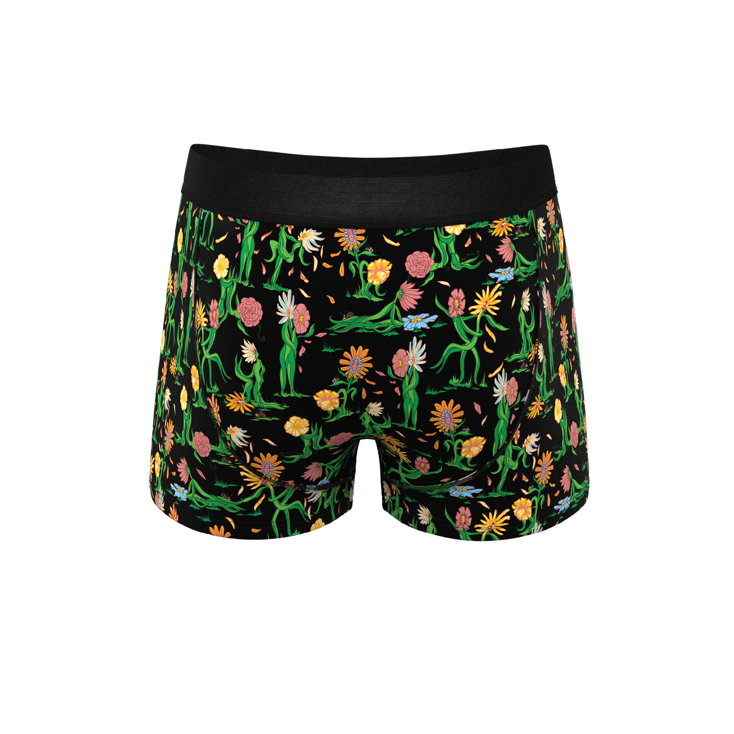 The Garden Of Breedin | Flower Print Ball Hammock® Pouch Trunks Underwear