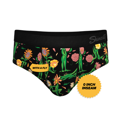 The Garden of Breedin | Flower Print Ball Hammock® Pouch Underwear Briefs