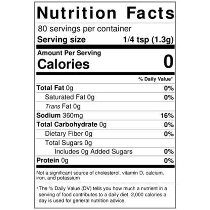 Wow! Seasoning | 3.5 oz. Bottle | Best Multipurpose Seasoning | No MSG | Savory and Satisfying Flavor | Single Bottle | Delicious Blend Of Savory Spices | Adds A Flavor-Packed Taste To Any Dish