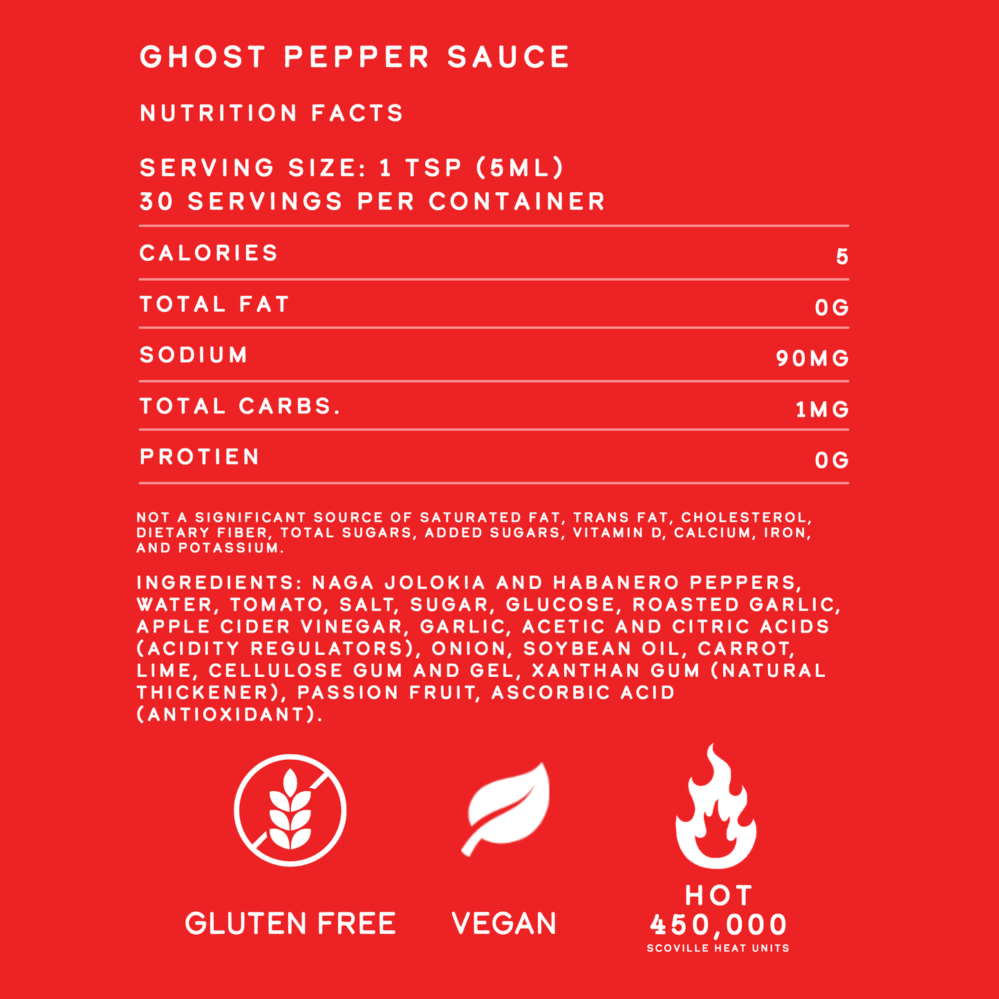 GHOST PEPPER HOT SAUCE