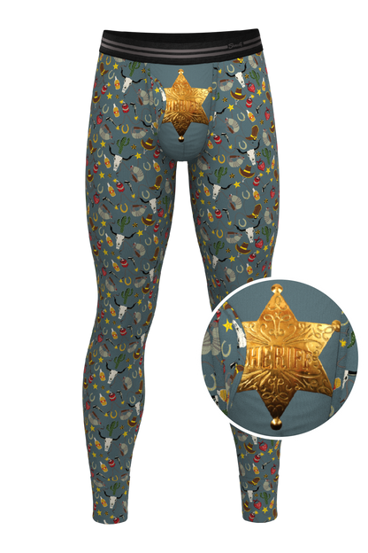 The Giddy Up | Sheriff Badge Ball Hammock® Long Johns