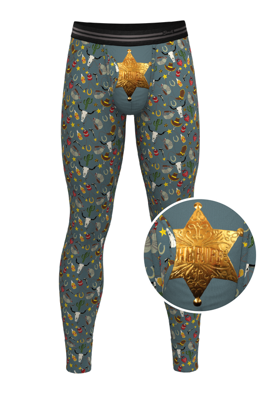 The Giddy Up | Sheriff Badge Ball Hammock® Long Johns