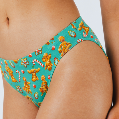 The Ginger Rail | Gingerbread Modal Bikini Underwear