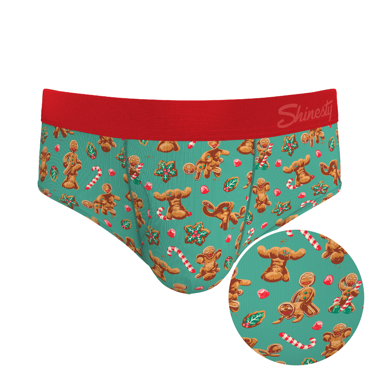 The Ginger Rail | Gingerbread Ball Hammock® Pouch Underwear Briefs