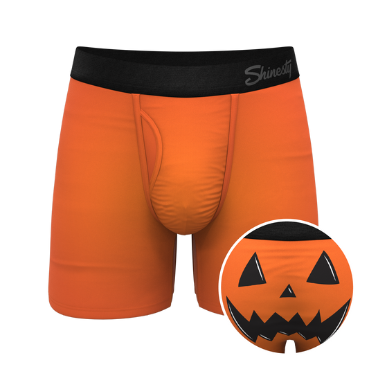 The Good Gourd | Jack O Lantern Ball Hammock® Pouch Underwear With Fly