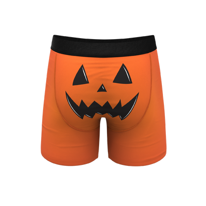 The Good Gourd | Jack O Lantern Ball Hammock® Pouch Underwear With Fly