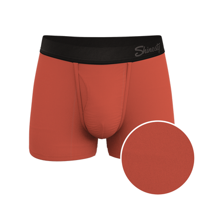 The Gotta Terracotta | Terracotta Orange Ball Hammock® Pouch Trunks Underwear