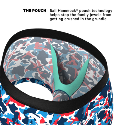 The Grand Finale | USA Camouflage Ball Hammock® Pouch Trunk Underwear