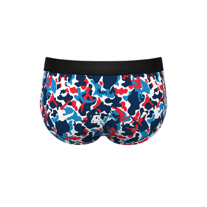 The Grand Finale | USA Camouflage Ball Hammock® Pouch Underwear Briefs