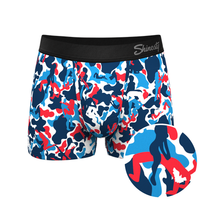 The Grand Finale | USA Camouflage Ball Hammock® Pouch Trunk Underwear