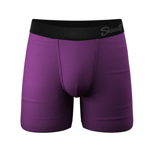 The Grape Jelly | Solid Purple Ball Hammock® Pouch Underwear