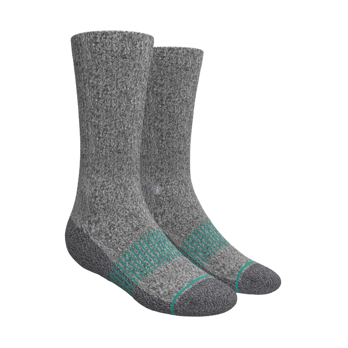 Versatile Solids Mix Pack | Grey Color Block and Solids Heel Hammock™ Crew Socks 3 Pack