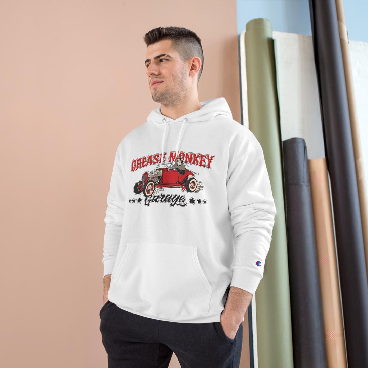 Grease Monkey Garage Champion Hoodie