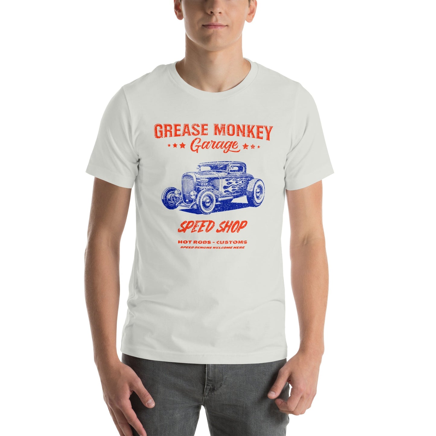 Grease Monkey Garage Speed Shop Short-Sleeve Unisex T-Shirt