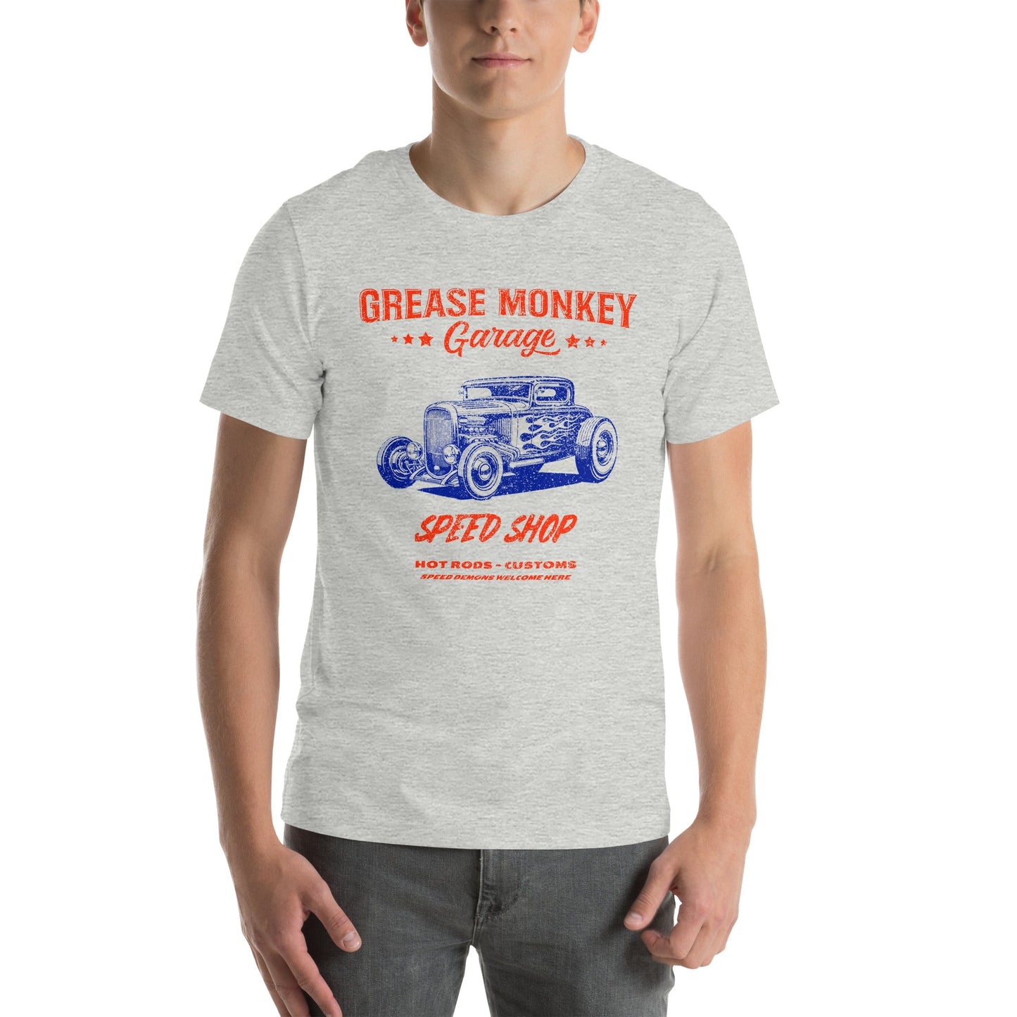 Grease Monkey Garage Speed Shop Short-Sleeve Unisex T-Shirt