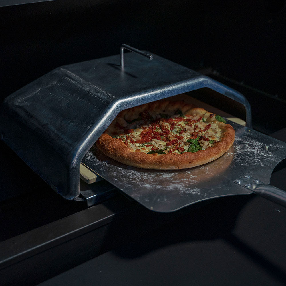 Green Mountain Grills Wood-Fired Pizza Attachment - Fits GMG Peak, Ledge Prime Plus, and Daniel Boone Choice Grills