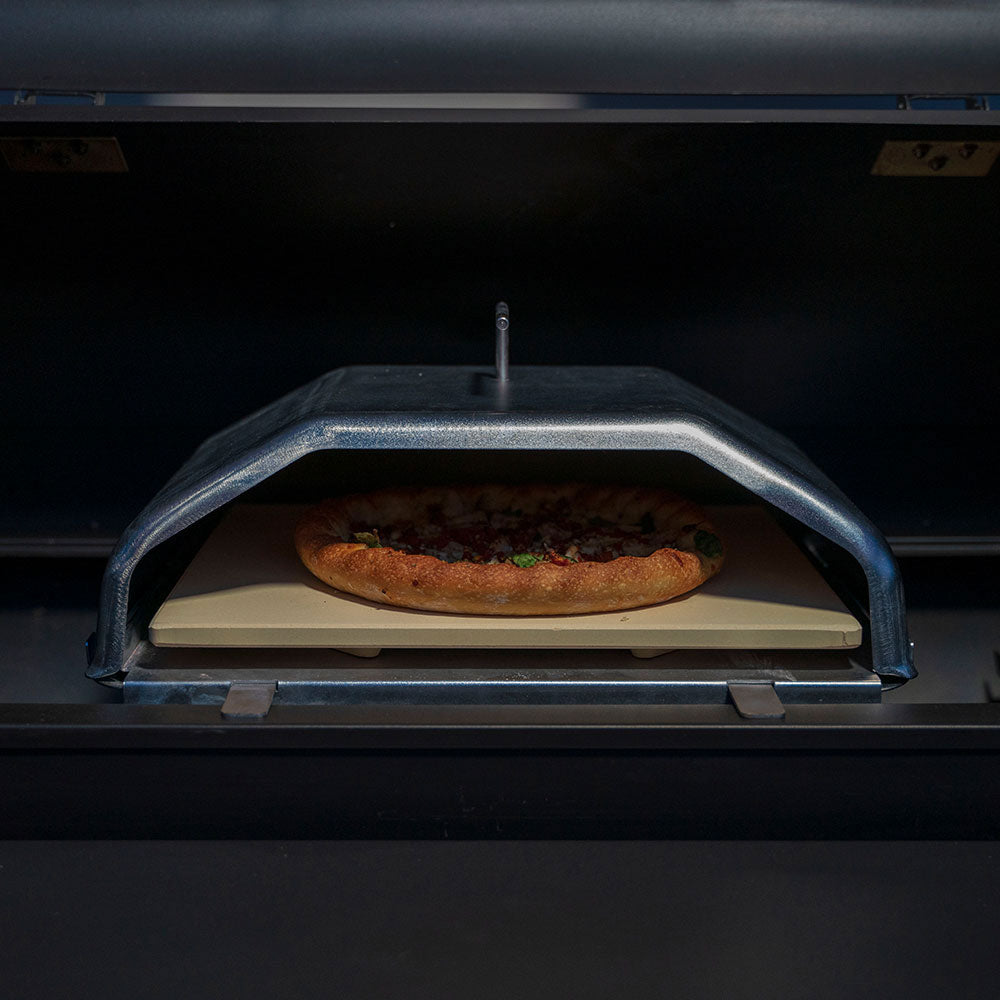 Green Mountain Grills Wood-Fired Pizza Attachment - Fits GMG Peak, Ledge Prime Plus, and Daniel Boone Choice Grills