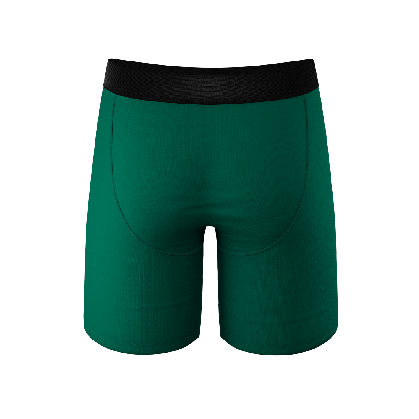 The Green Boys | Green Long Leg Ball Hammock® Pouch Underwear With Fly