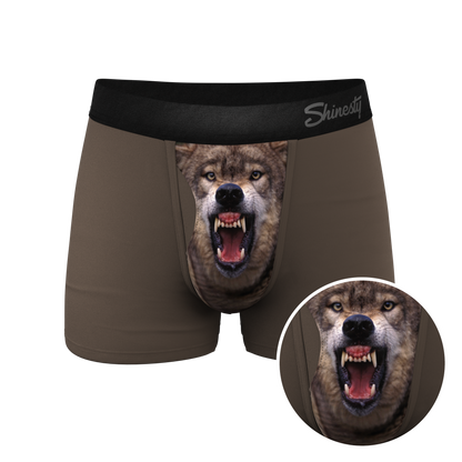 The Grey's Growl | Wolf Ball Hammock® Pouch Trunks Underwear