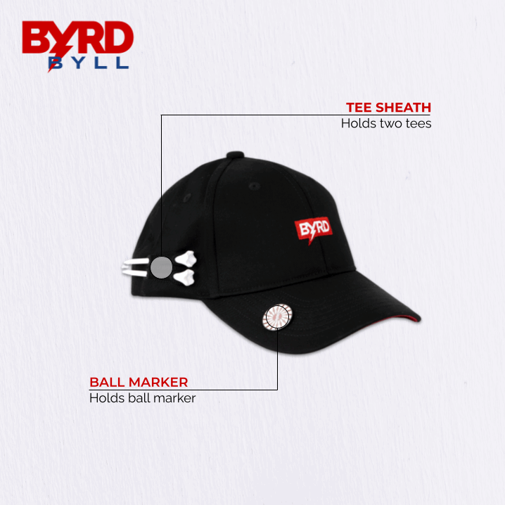 THE BYRD GOLF BASEBALL HAT