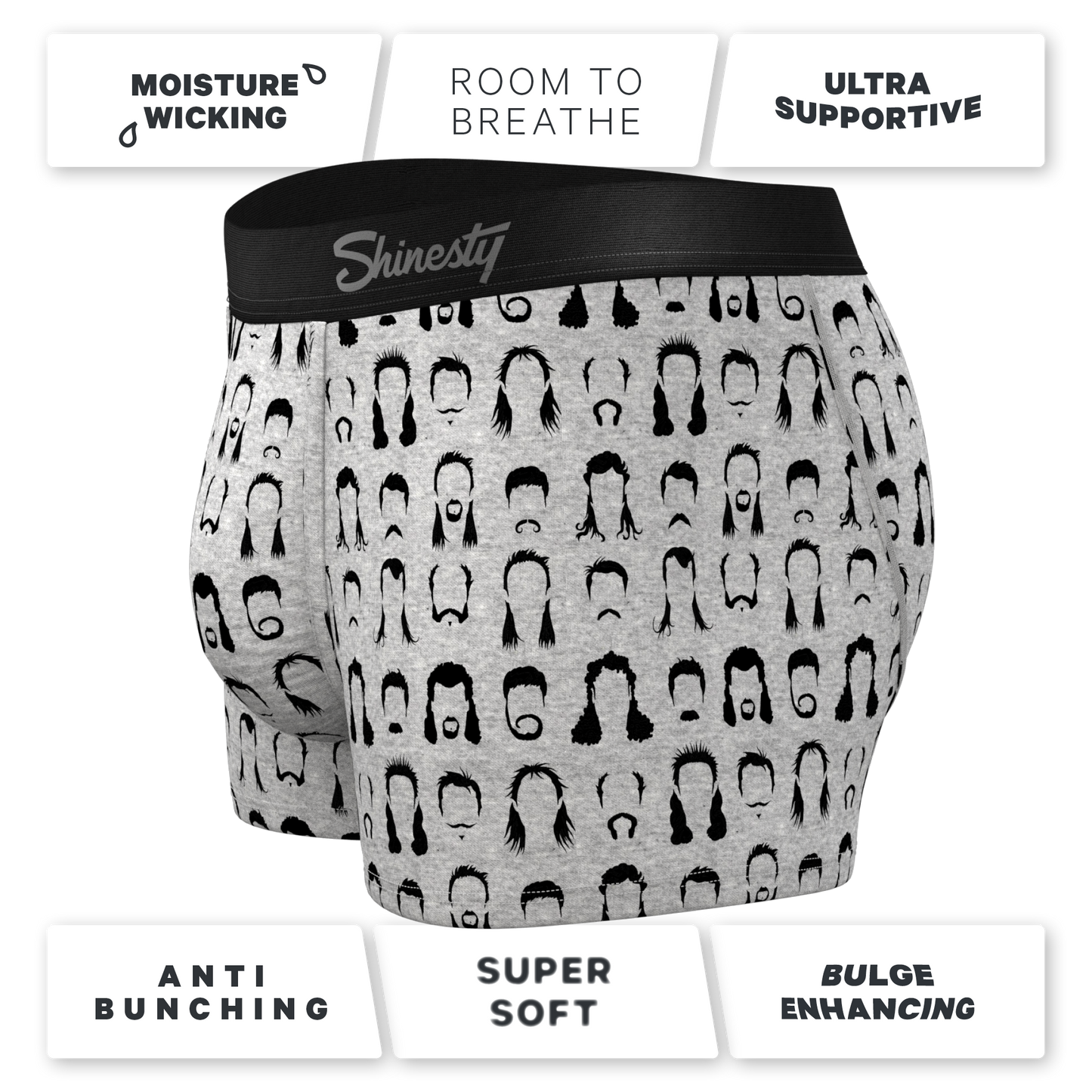 The Hair Down There | Mullet Ball Hammock® Pouch Trunks Underwear