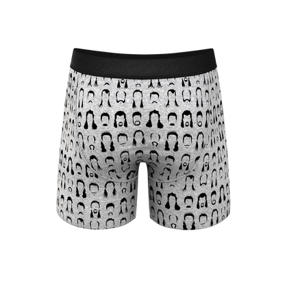 The Hair Down There | Mullet Ball Hammock® Pouch Underwear With Fly