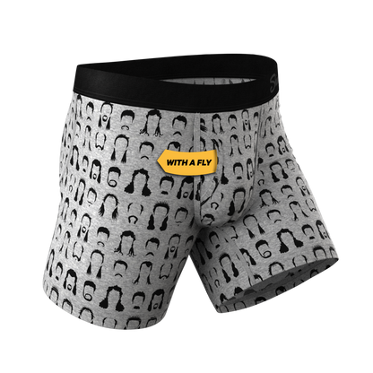 The Hair Down There | Mullet Ball Hammock® Pouch Underwear With Fly