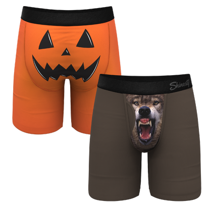 The Halloween Haul | Long Leg Ball Hammock® Pouch Underwear With Fly 5 Pack