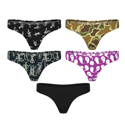 The Halloween Needs | MicroModal Thong 5 Pack