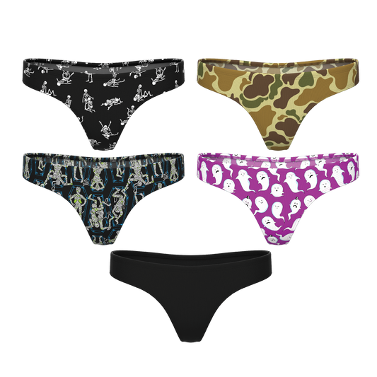 The Halloween Needs | MicroModal Thong 5 Pack