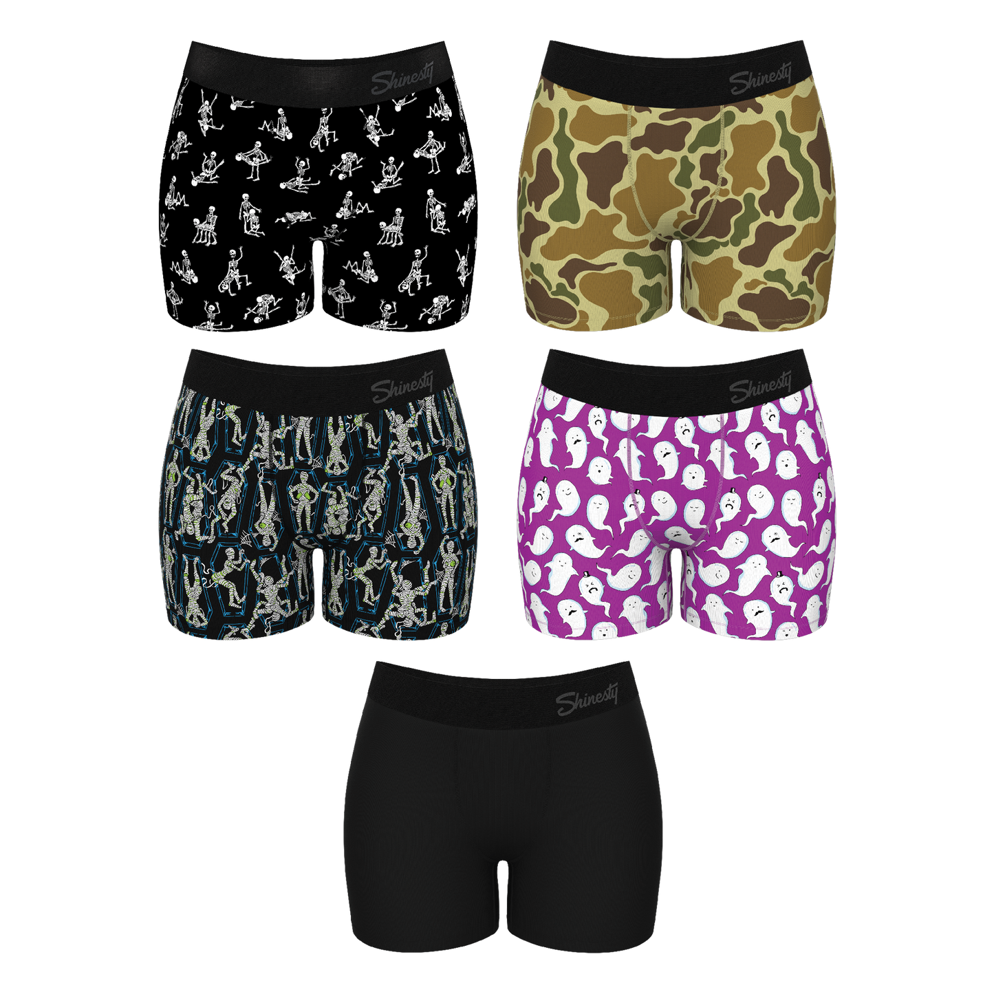 The Halloween Needs | Women’s Boxers 5 Pack