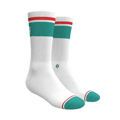 The Happy Go Lucky | Heel Hammock™ Crew Socks 3 Pack