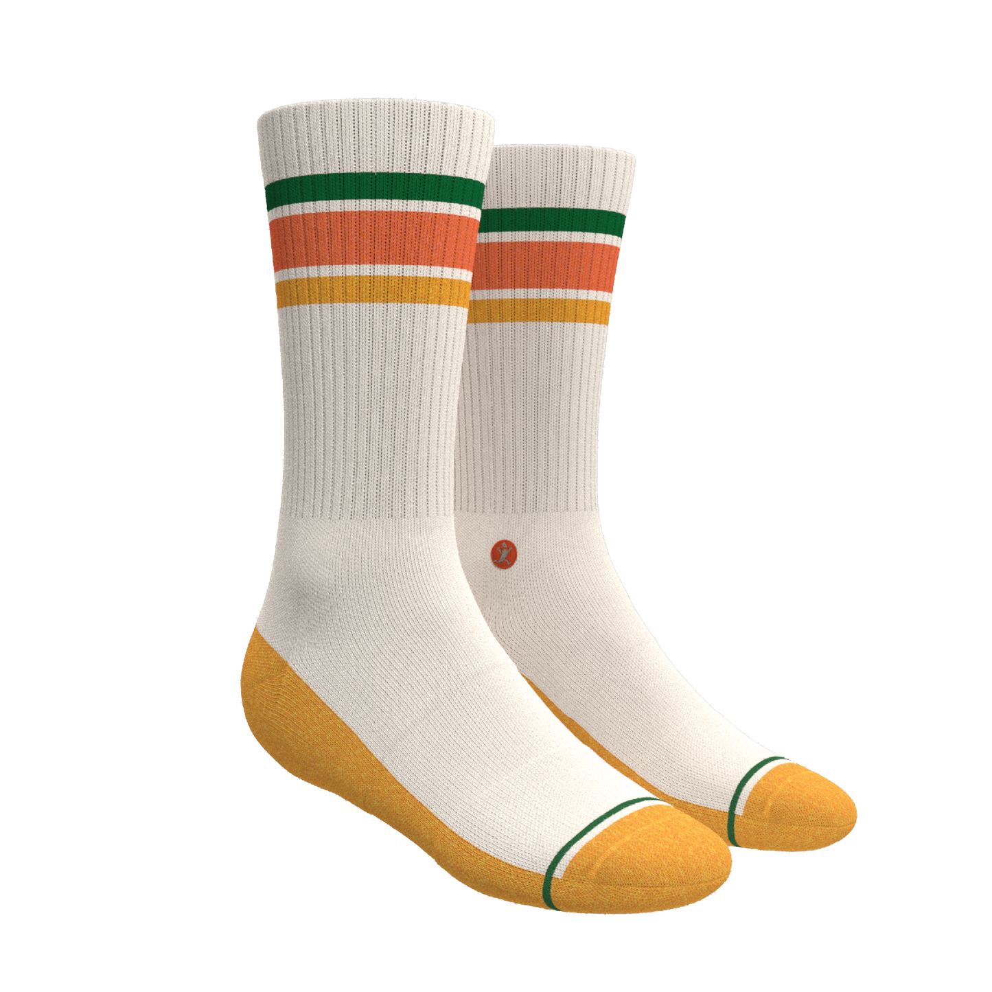 The Happy Go Lucky | Heel Hammock™ Crew Socks 3 Pack