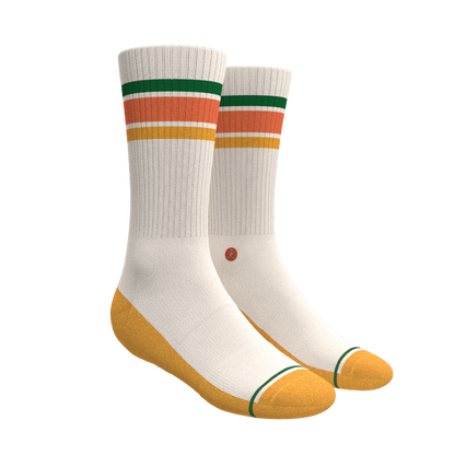 The Happy Go Lucky | Heel Hammock™ Crew Socks 3 Pack