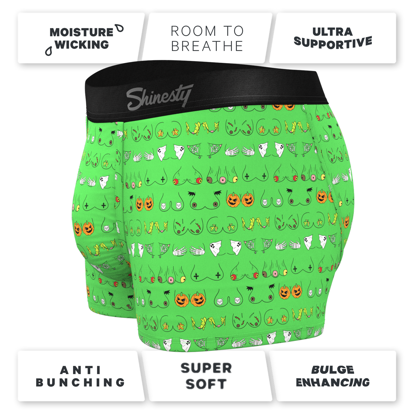 The Haunted Honkers | Halloween Bust Ball Hammock® Pouch Trunks Underwear