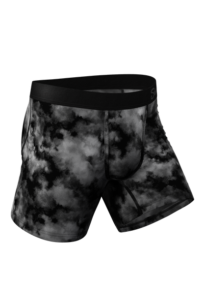 The Haze on the Bae | Smoke Printed Ball Hammock® Pouch Underwear