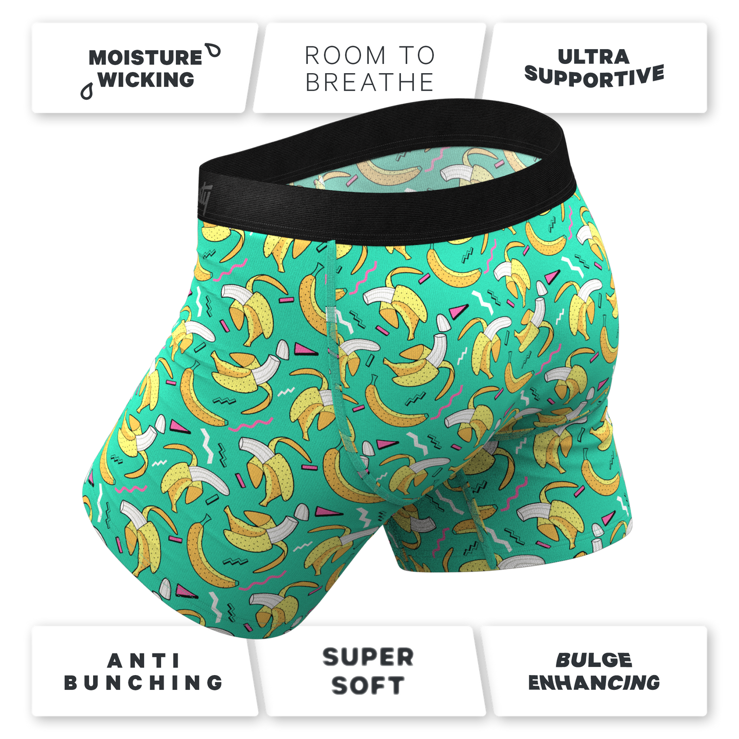 The Health Class | Retro Banana Ball Hammock® Pouch Underwear With Fly