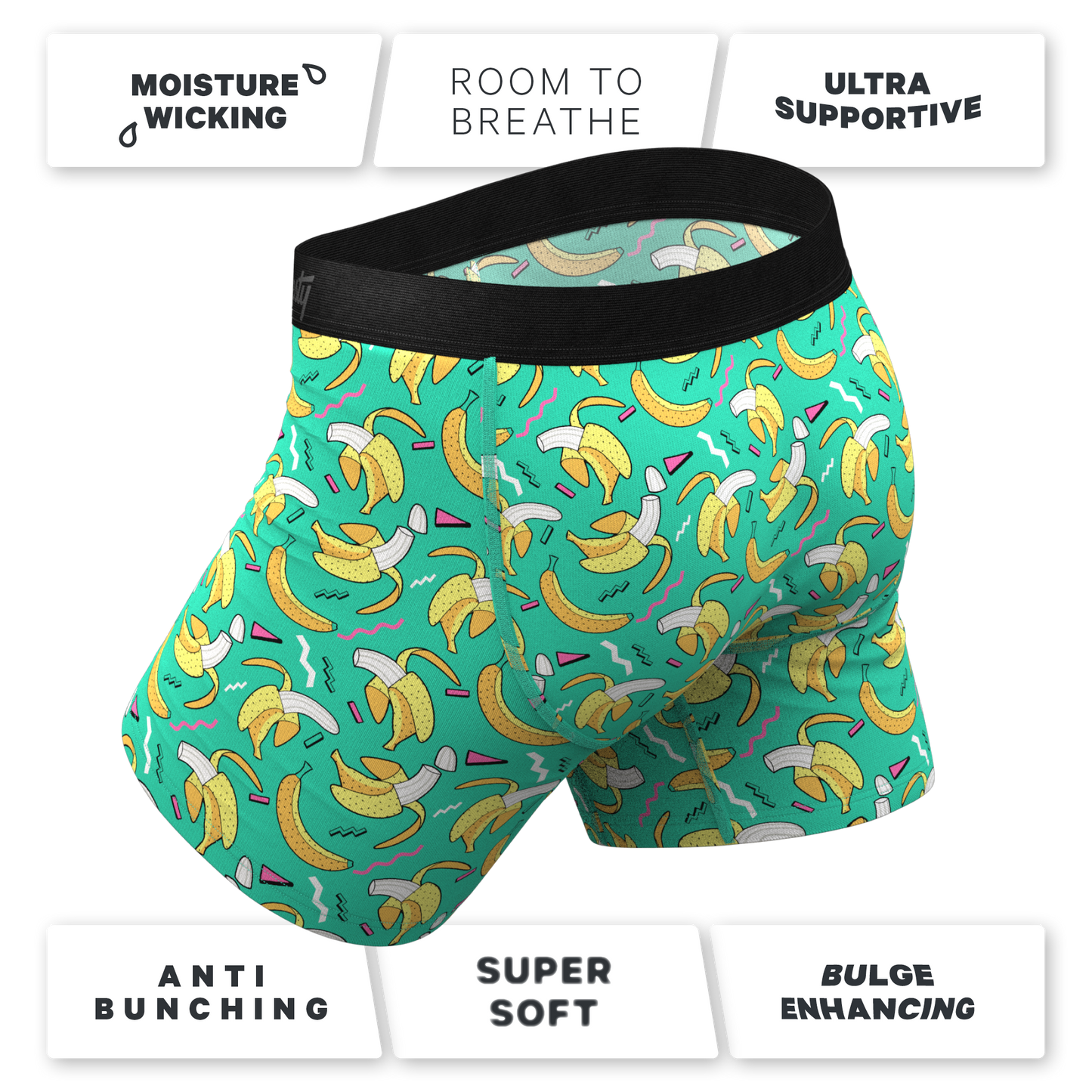 The Health Class | Retro Banana Ball Hammock® Pouch Underwear