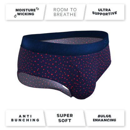 The Heartthrob | Tiny Hearts Valentines Day Ball Hammock® Pouch Underwear Briefs