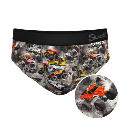 The Here Be Monsters | Monster Truck Ball Hammock® Pouch Underwear Briefs